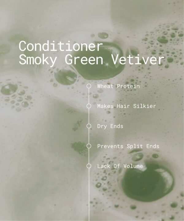 Conditioner Product Images (3) Conditioner – Smoky Green Vetiver